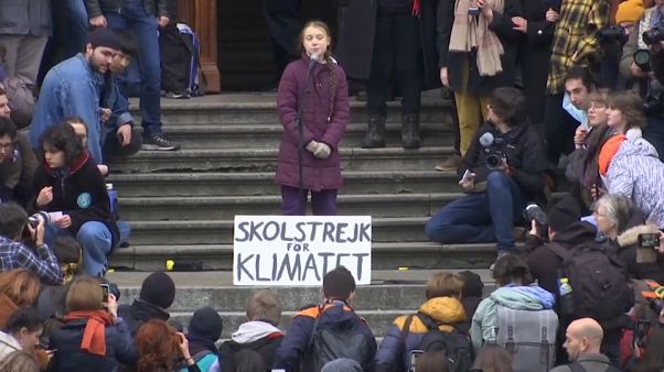 Greta Thunberg anuncia protestas ante la cumbre de Davos Greta Thunberg anuncia protestas ante la cumbre de Davos