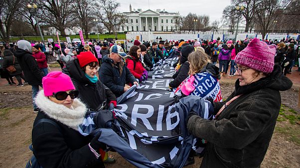 Quatrième Et Dernière Marche Des Femmes Avant La Présidentielle Américaine
