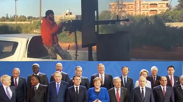 Libyen-Konferenz bei Angela Merkel mit allen wichtigen Kontrahenden: Vom Schlachtfeld nach Berlin Libyen-Konferenz bei Angela Merkel mit allen wichtigen Kontrahenden: Vom Schlachtfeld nach Berlin