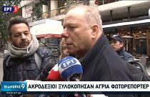 verletzter Journalist im Interview