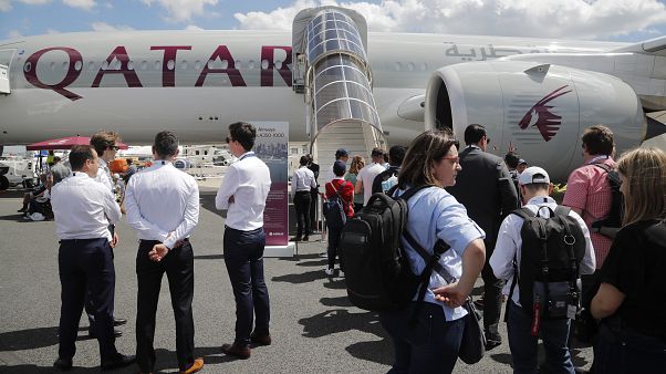 Katar Havayolları yolcu uçağı Katar Havayolları yolcu uçağı