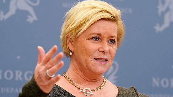 Hükümetten ayrılan Norveç Maliye Bakanı Siv Jensen Hükümetten ayrılan Norveç Maliye Bakanı Siv Jensen
