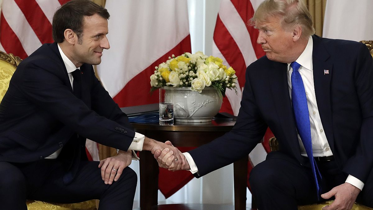 لقاء بين الرئيس الفرنسي و الأمريكي من أجل الوصول الى إتفاق حول الضريبة الرقمية 