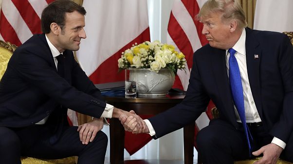 لقاء بين الرئيس الفرنسي و الأمريكي من أجل الوصول الى إتفاق حول الضريبة الرقمية لقاء بين الرئيس الفرنسي و الأمريكي من أجل الوصول الى إتفاق حول الضريبة الرقمية