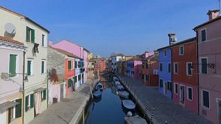 Insel in der Lagune von Venedig: Bevölkerung auf Burano schwindet