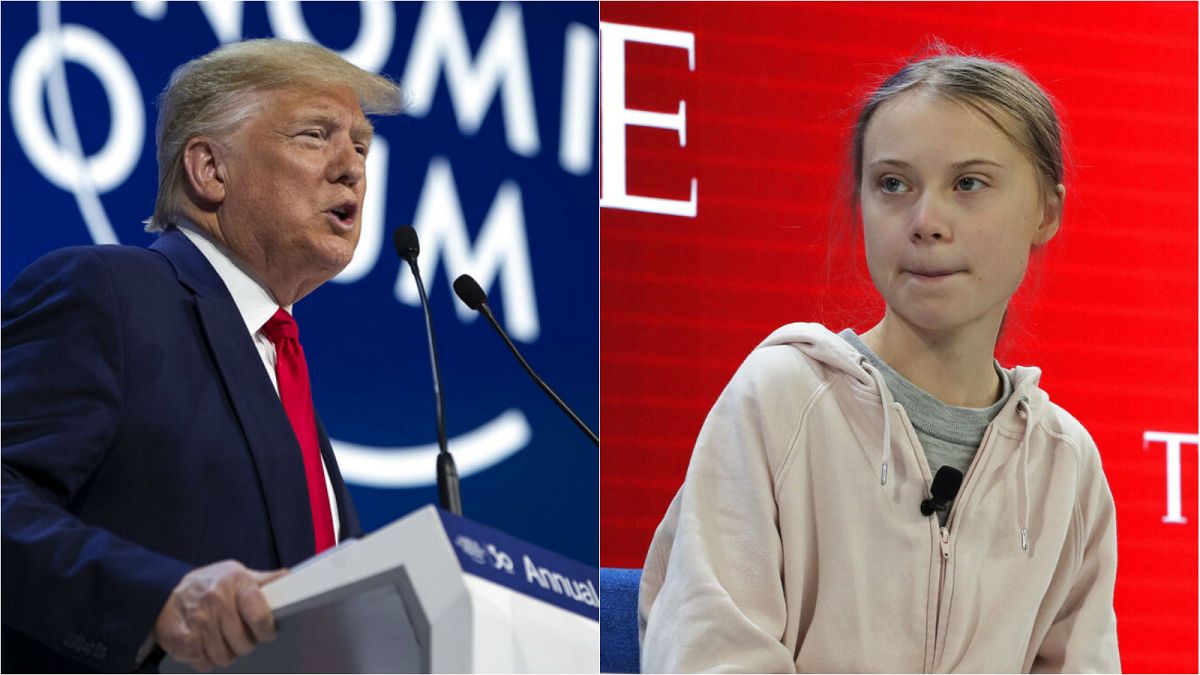 Davos 2020: Donald Trump and Greta Thunberg clash on climate at World Economic Forum