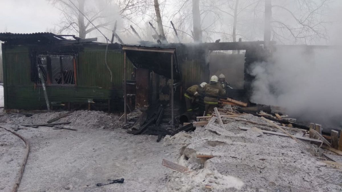 Пожар в Томской области унес жизни 11 человек