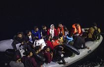 Illegális határátlépők szeptember 26-án, miután a görög parti őrség feltartóztatta őket