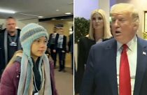 Trump gegen Greta beim Weltwirtschaftsgipfel in Davos
