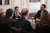 Στην Ένωση Ελλήνων Εφοπλιστών ο Κυριάκος Μητσοτάκης