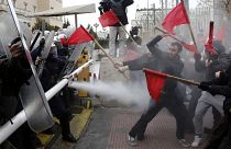 Ένταση στο τέλος του εκπαιδευτικού συλλαλητηρίου στην Αθήνα