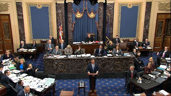 Встать, суд идет! Первое заседание, на котором рассматривается отрешение Трампа от должности, продолжалось 9 часов Встать, суд идет! Первое заседание, на котором рассматривается отрешение Трампа от должности, продолжалось 9 часов