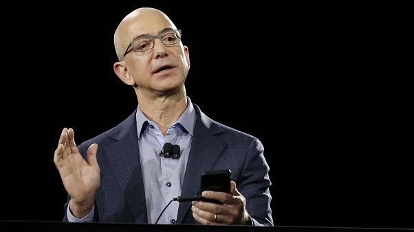 ABD'li iş insanı Jeff Bezos ABD'li iş insanı Jeff Bezos