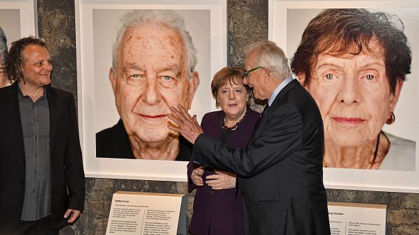 The industrial world heritage landmark Zollverein shows 75 years after the liberation of the Nazi death camp Auschwitz-Birkenau, 75 portraits of Jewish survivors The industrial world heritage landmark Zollverein shows 75 years after the liberation of the Nazi death camp Auschwitz-Birkenau, 75 portraits of Jewish survivors