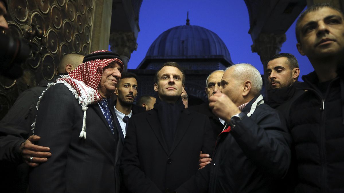 "L'instant Chirac" d'Emmanuel Macron en visite à Jérusalem