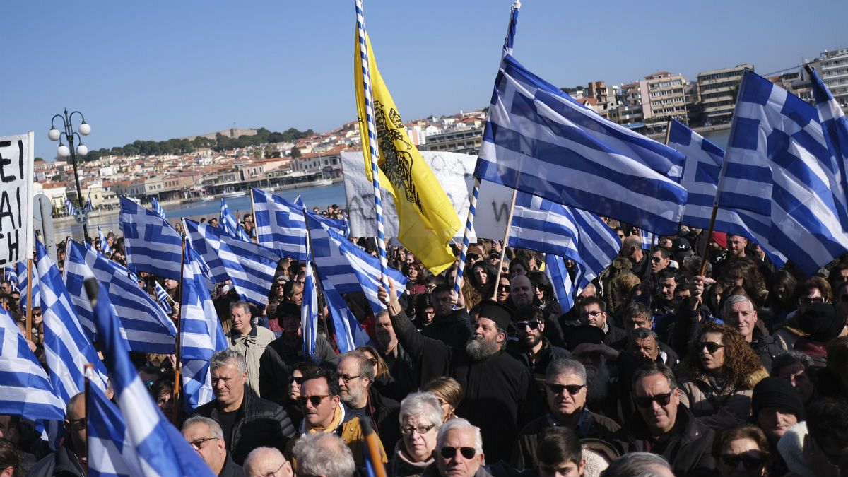 اعتراض گسترده جزیره‌نشینان یونان به حضور مهاجران؛ جزایرمان را برگردانید