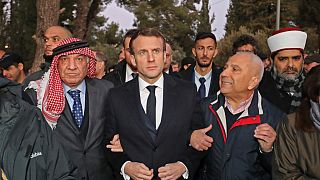 Fransa Cumhurbaşkanı Macron'un İsrail ziyareti