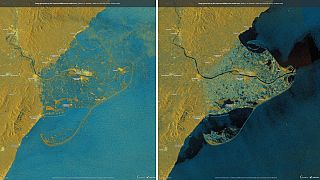 Interactive: See how Storm Gloria ravaged this Spanish river delta