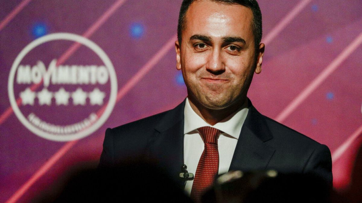 Italy foreign minister Luigi Di Maio steps down as leader of populist party Five-Star Movement