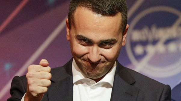 İtalya Beş Yıldız Hareketi lideri Luigi di Maio İtalya Beş Yıldız Hareketi lideri Luigi di Maio