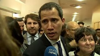 Juan Guaidó comincia il suo tour diplomatico da Bruxelles
