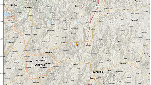 Ankara'da deprem meydana geldi Ankara'da deprem meydana geldi