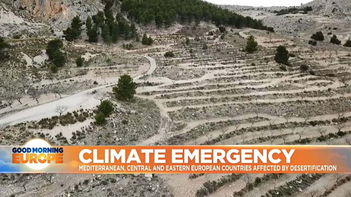 Climate Change: Mediterranean, Central and Eastern European countries affected by desertification