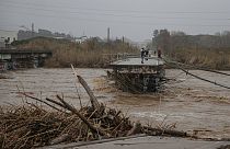 "Gloria" tobt in Spanien und sorgt für Chaos