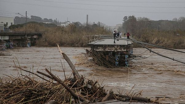 "Gloria" tobt in Spanien und sorgt für Chaos "Gloria" tobt in Spanien und sorgt für Chaos