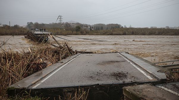 Les ravages de la tempête Gloria en Espagne Les ravages de la tempête Gloria en Espagne