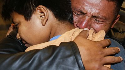 Migrants separated from their children finally reunited 18 months on