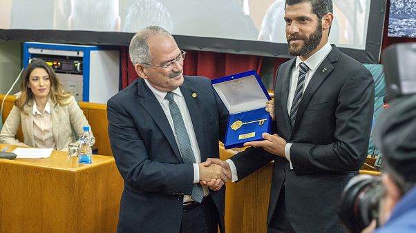 Το Χρυσό Κλειδί της Λεμεσού στον Παύλο Κοντίδη Το Χρυσό Κλειδί της Λεμεσού στον Παύλο Κοντίδη
