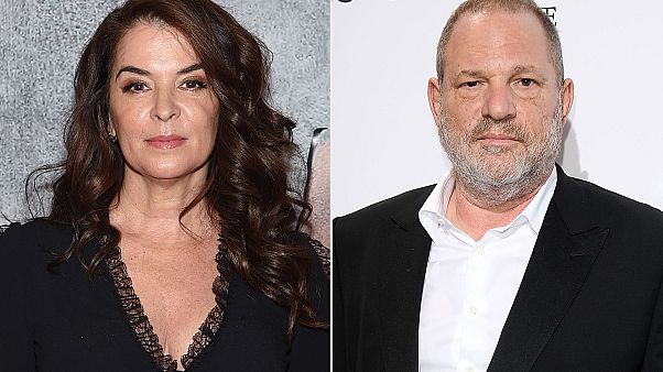 Anabella Sciorra ve Harvey Weinstein Anabella Sciorra ve Harvey Weinstein