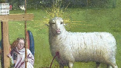 Gli occhi dell'agnello di Van Eyck che incantano il mondo
