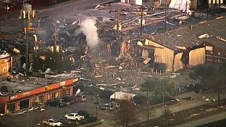 انفجاری مهیب در یک کارخانه هیوستون ایالت تگزاس را لرزاند