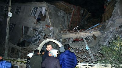 Землетрясение в Турции (IHA via AP)