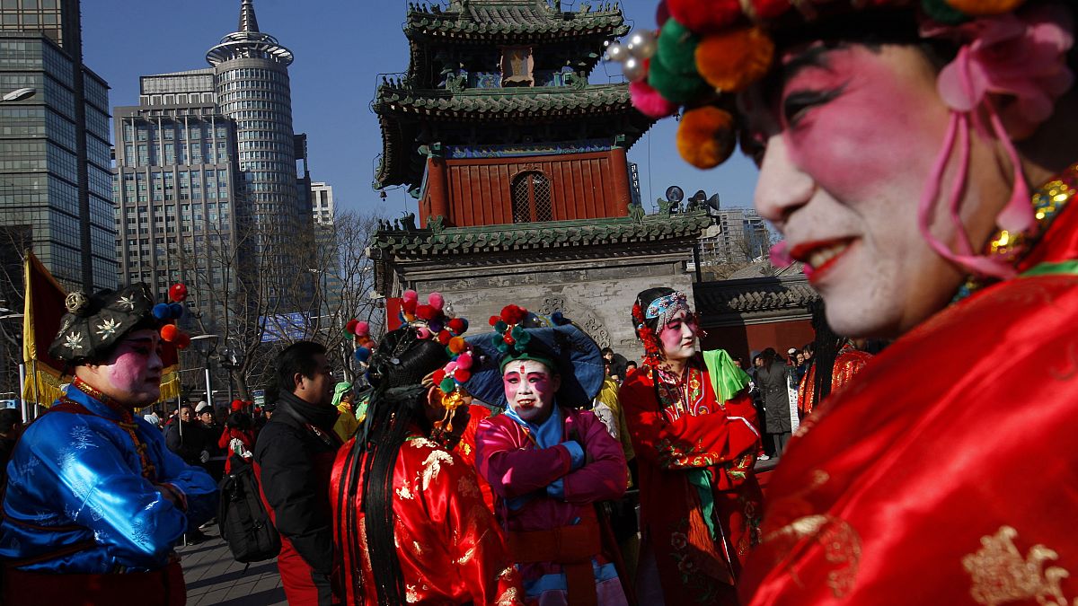 Çin'de yeni yıl kutlamaları