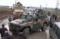 ABD zırhlıları Rus askeri aracını durdurdu
