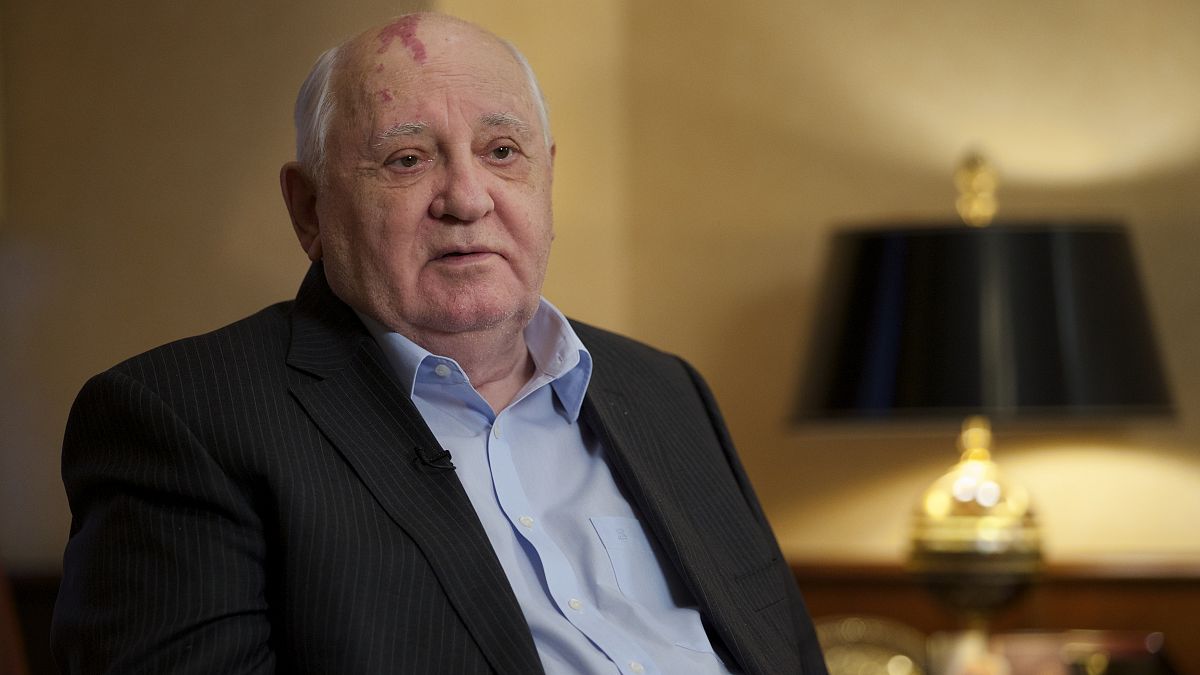 former Soviet President Mikhail Gorbachev