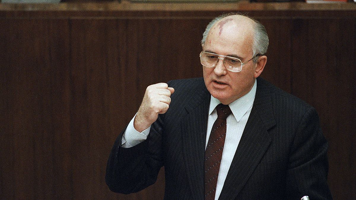 Mikhail Gorbachev says a local military commander ordered the use of force in Lithuania.