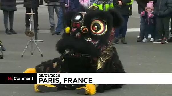 Francia: a Parigi si festeggia il capodanno lunare cinese Francia: a Parigi si festeggia il capodanno lunare cinese