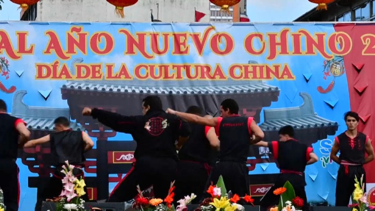  جشن سال نو چینی در پایتخت کاستاریکا
