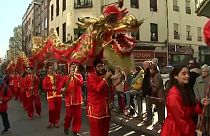 La comunidad china en España da la bienvenida al año de la rata con preocupación por el coronavirus