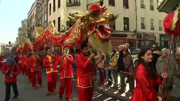 La comunidad china en España da la bienvenida al año de la rata con preocupación por el coronavirus La comunidad china en España da la bienvenida al año de la rata con preocupación por el coronavirus