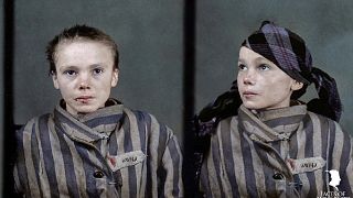 'They are no longer numbers or statistics.' How colour pictures are bringing Auschwitz to life
