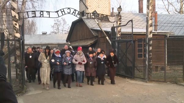 Los supervivientes claman contra la indiferencia en el 75 aniversario de la liberación de Auschwitz Los supervivientes claman contra la indiferencia en el 75 aniversario de la liberación de Auschwitz