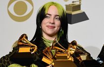 بیلی آیلیش ۱۸ ساله چهار جایزه موسیقی گرمی ۲۰۲۰ را از آن خود کرد