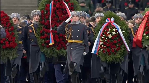 Gedenken an Ende der Belagerung Leningrads am 27.01.1944 Gedenken an Ende der Belagerung Leningrads am 27.01.1944