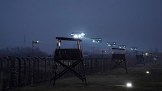 Former Auschwitz prisoners gathered to commemorate the Holocaust, 75 years after liberation