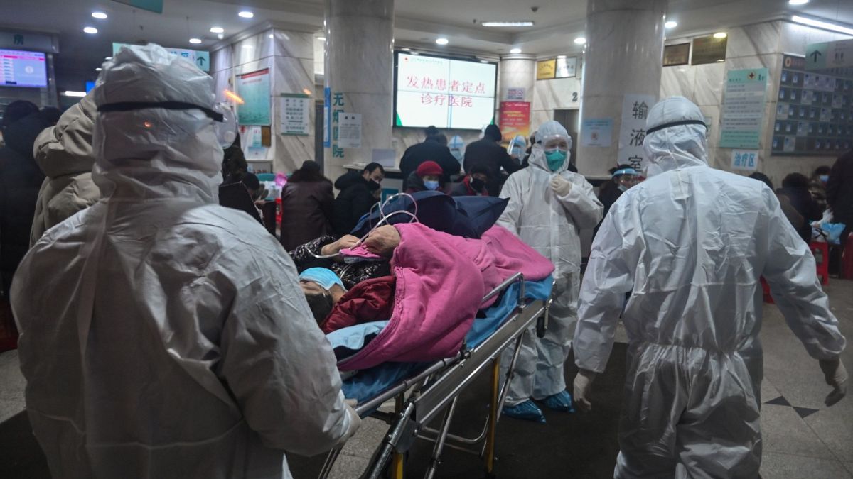 Patient pris en charge par un hôpital de Wuhan, le 25 janvier 2020